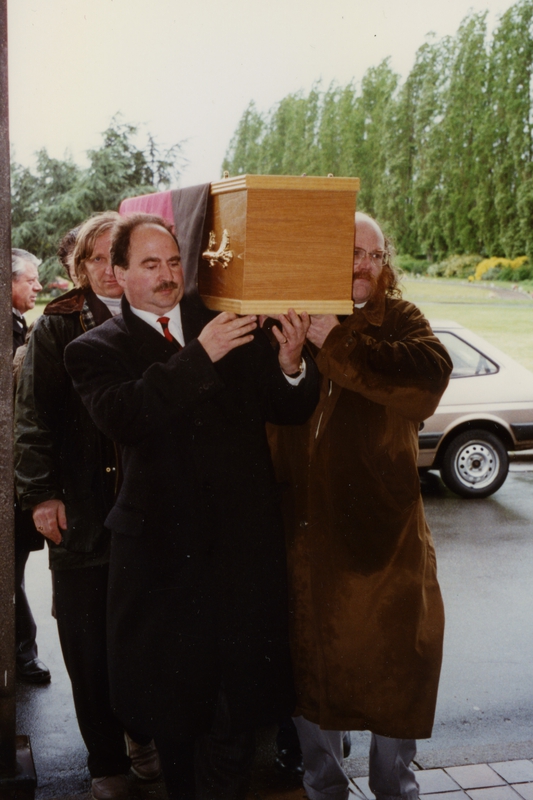 Albert Meltzer's funeral