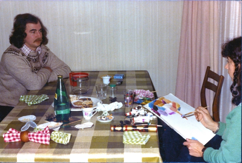 Ariane Gransac painting Stuart Christie