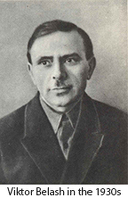 Viktor Belash in the 1930s