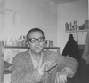 Miguel Garcia in the kitchen at Centro Iberico, London 1975