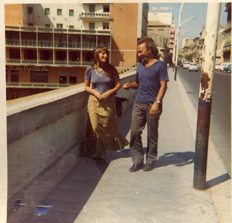 Brenda Christie and Franco Leggio, Ragusa, 1973