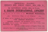 Walsall Prisoners Benefit Concert Ticket [1900]