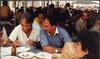 Octavio Alberola and Stuart Christie, Venice, 1984