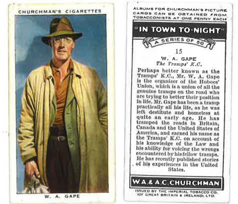 W. A. Gape cigarette card