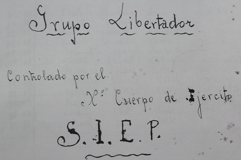 The Libertador Group, the Future Ponzán Network in Embryo