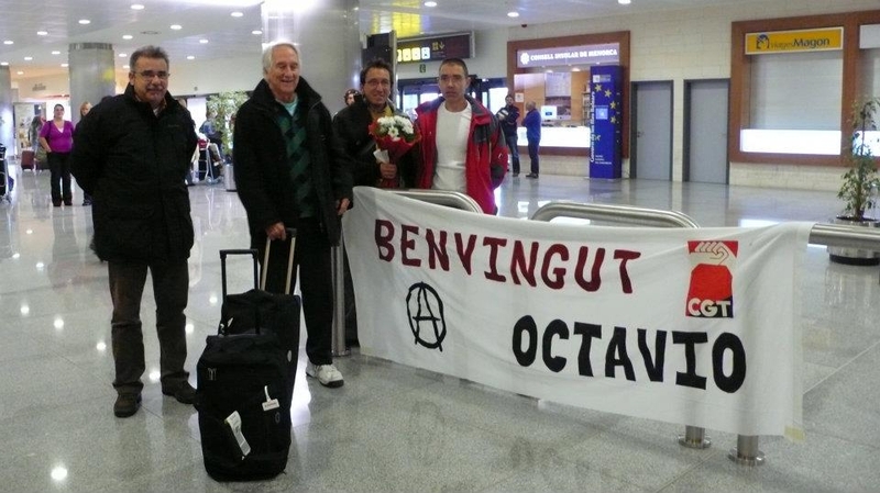 Octavio Alberola returns to Menorca, November 2008